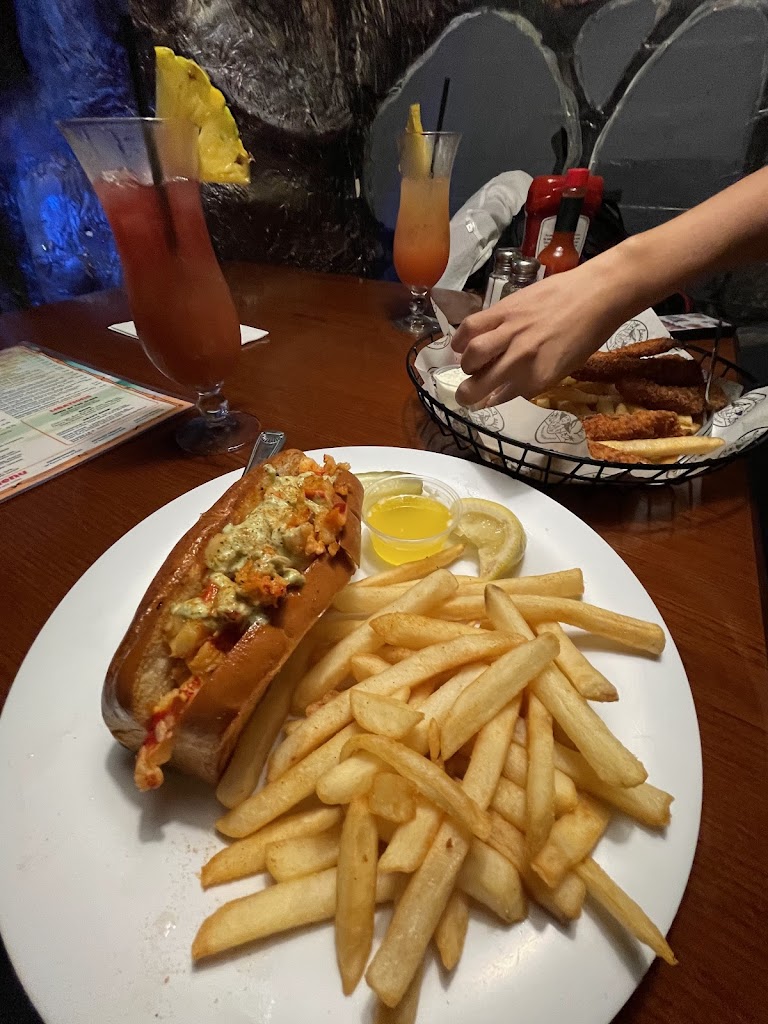 Shrimp and Chips at Luau Larry's