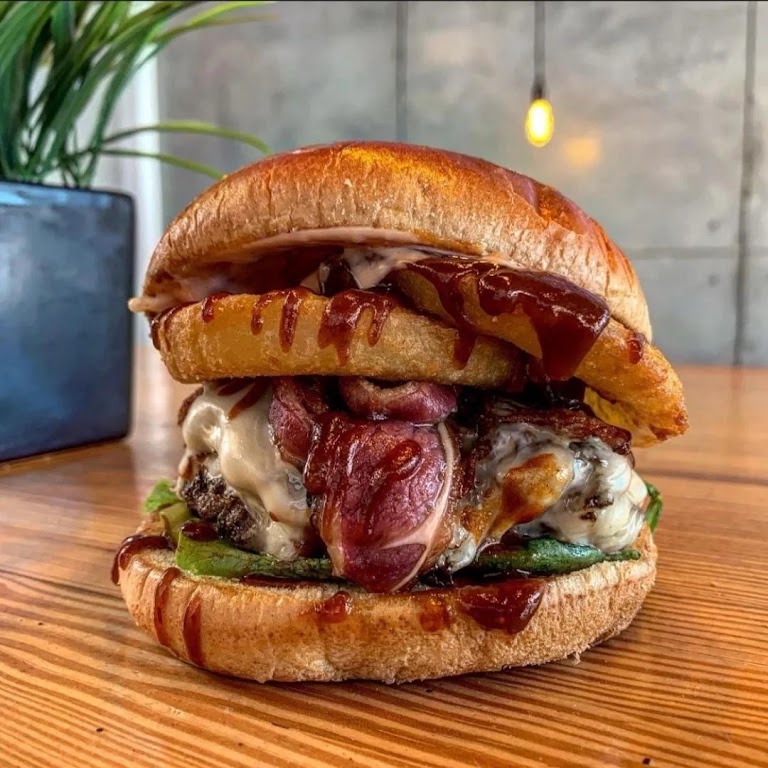 Truffle Burger at Urban Skillet Northridge