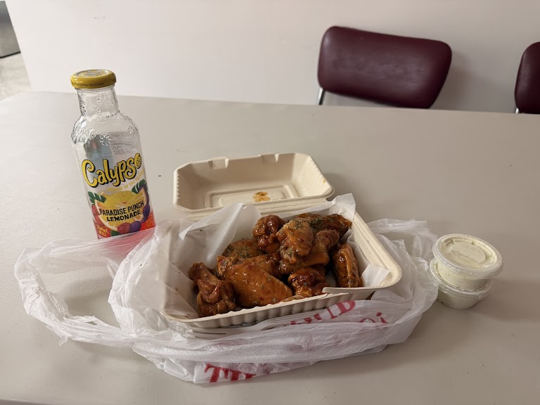 10 Wings at Mr Fries Man