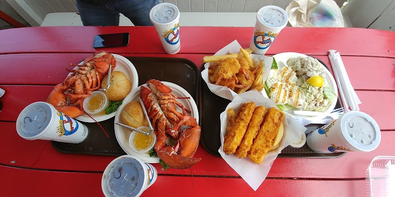 Seafood Combination at Malibu Seafood
