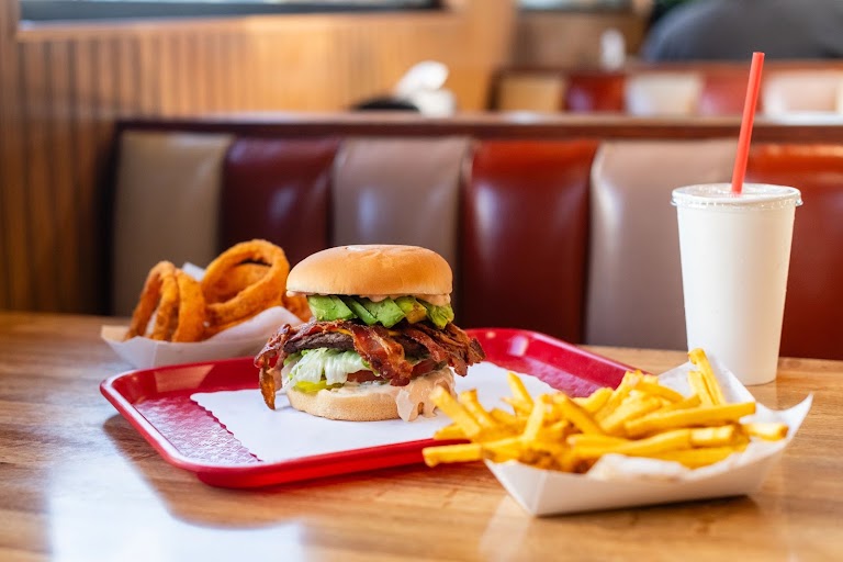 1/4 Lb. Avocado Bacon Cheeseburger at Tops