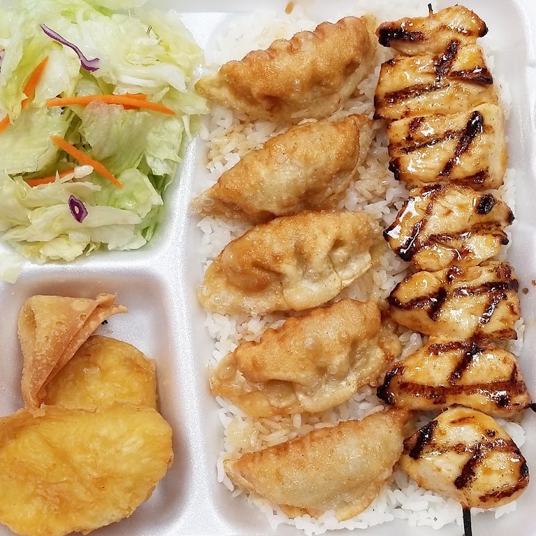 Teriyaki Chicken Kabob Plate at Teriyaki Plus - Chatsworth