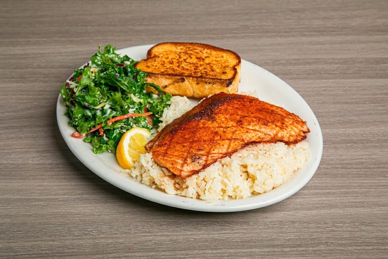 Salmon at ocean house fish grill