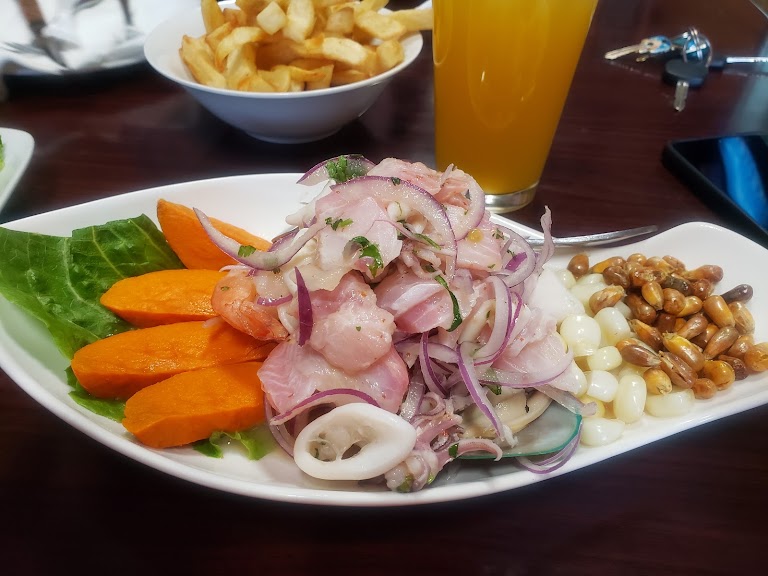 Ceviche Peruano at El Incomparable Peruvian Cuisine
