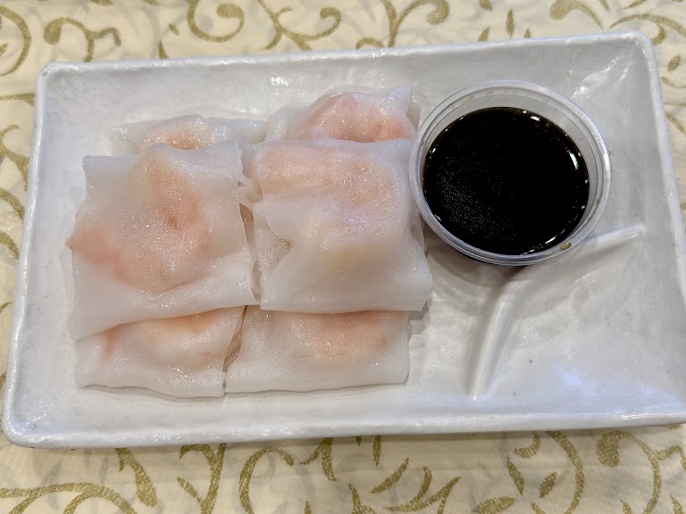 Spinach Shrimp Dumpling at Lunasia Dim Sum House
