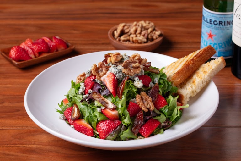 Strawberry Date Salad at Panini Kabob Grill
