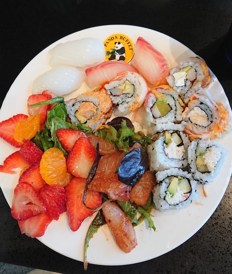Mixed Sushi at Golden Panda Buffet