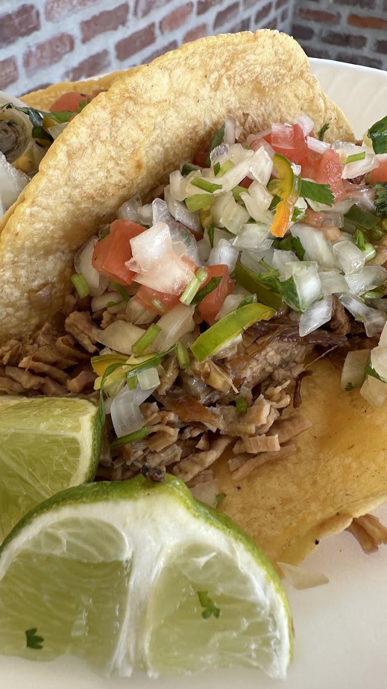 Tacos at Carnitas Loya Fast Food