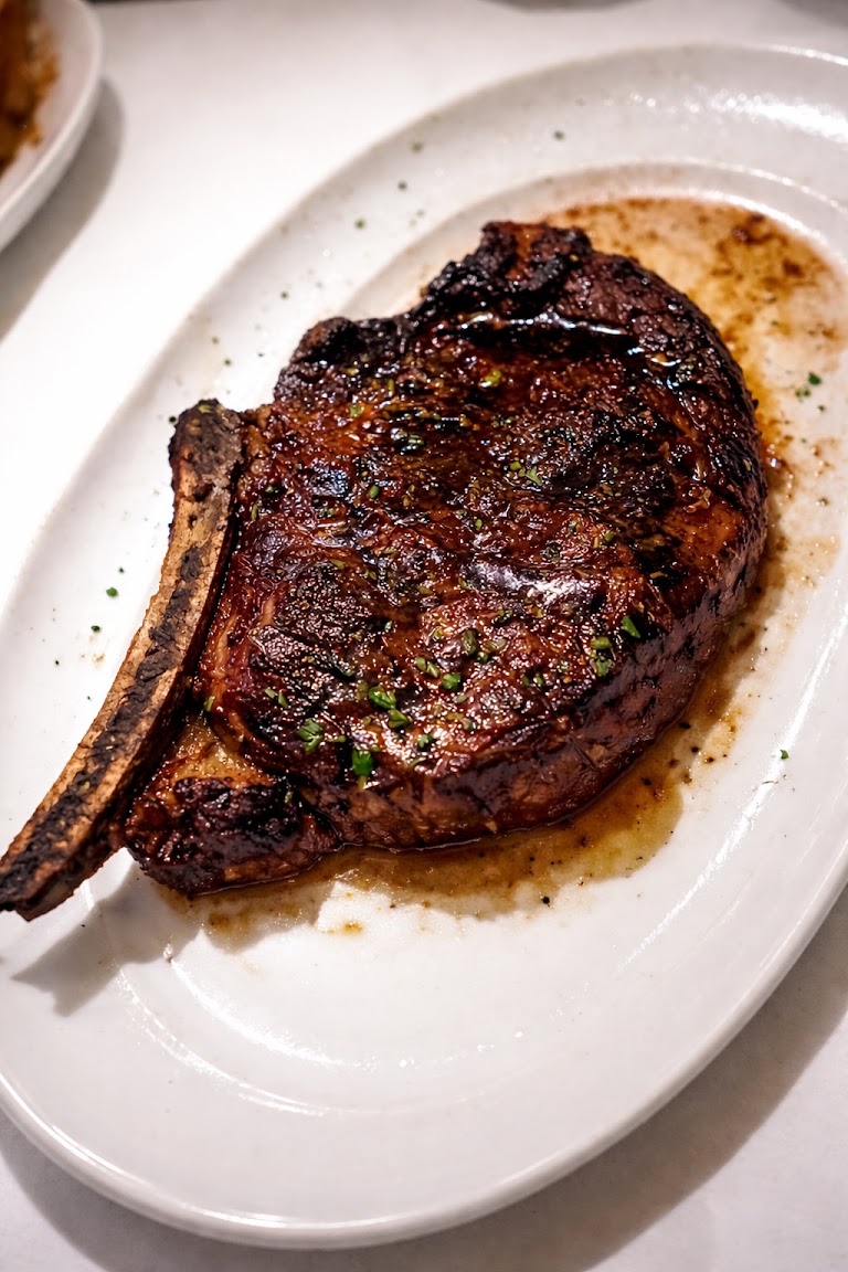 Bone-in Ribeye 22oz at Mastro's Ocean Club