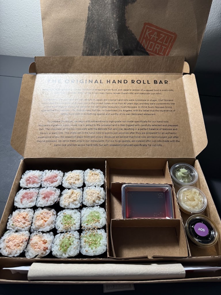 16-piece Set Menu at KazuNori: The Original Hand Roll Bar