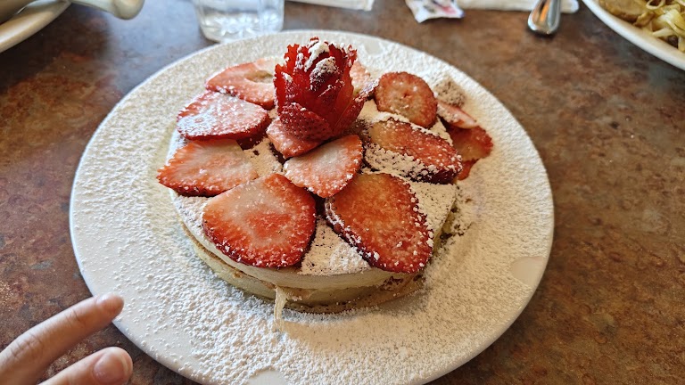 Belgian Waffle at Nano Cafe