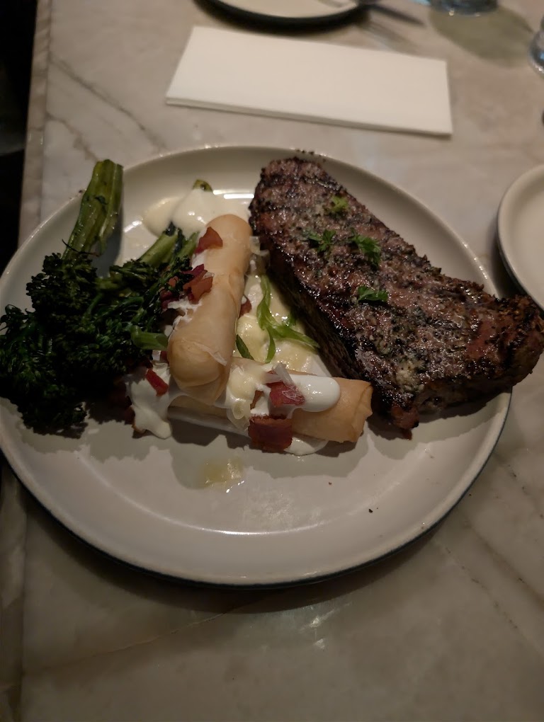 Prime New York Strip at JOEY DTLA