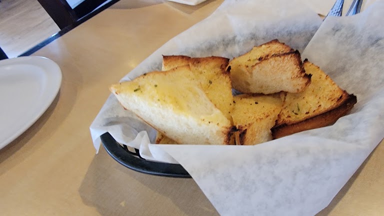 Garlic Bread at Agrusa's Italian Restaurant