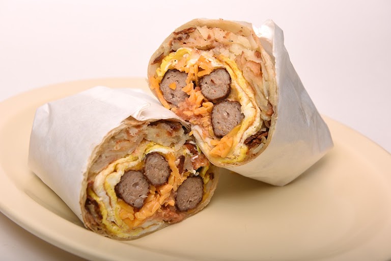 Breakfast Burrito at Gold Star Hamburger