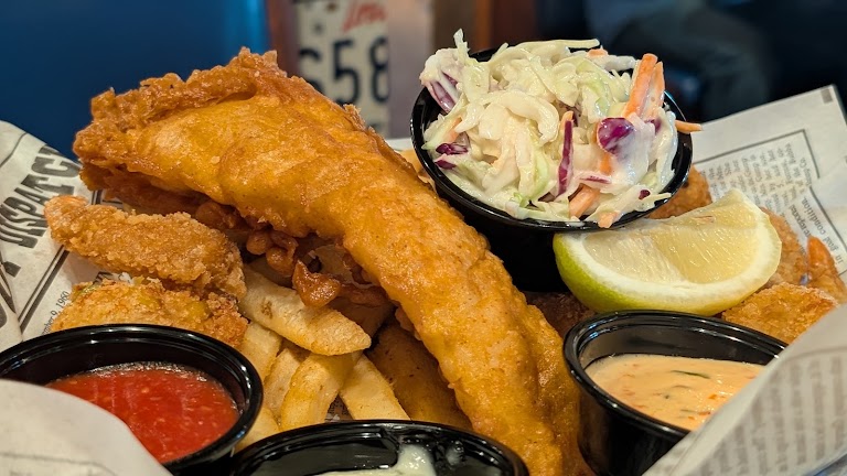 Captain's Fish & Chips at Bubba Gump Shrimp Co.
