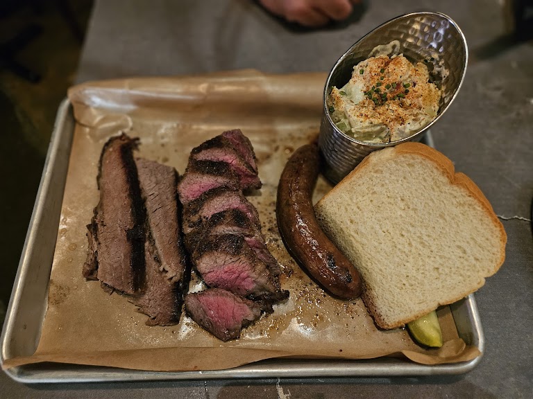 Texas Brisket Chili at Smoqued California BBQ