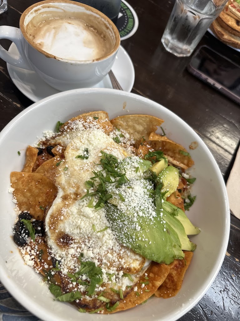 Chilaquiles at Blu Jam Cafe