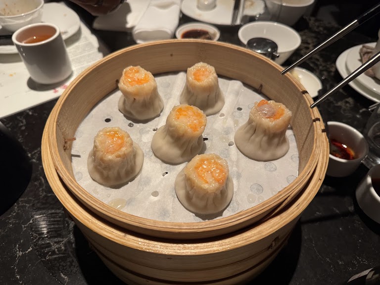Shrimp & Kurobuta Pork Dumplings at Din Tai Fung