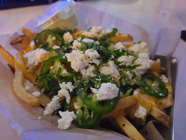 Buffalo Fries at Over/Under Public House