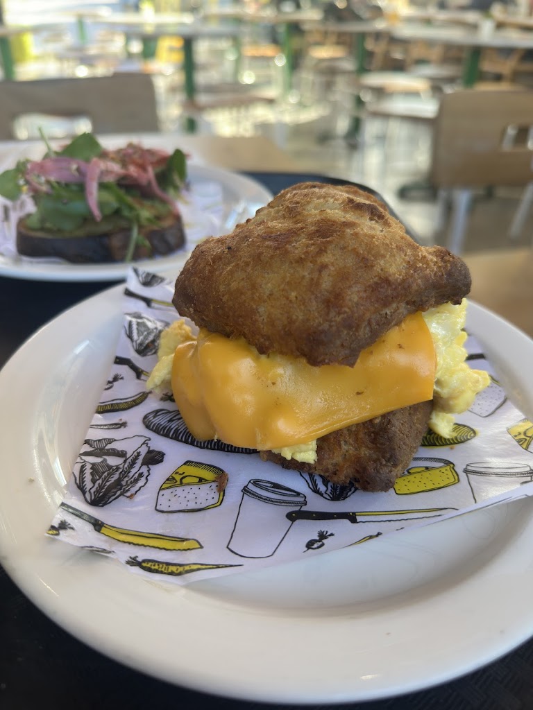 Fried Chicken Sandwich at Superba Snacks + Coffee