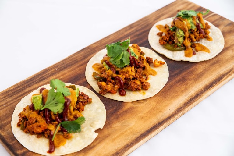 Korean Demilitarization Zone Pork Tacos at Hangar 24 Orange County