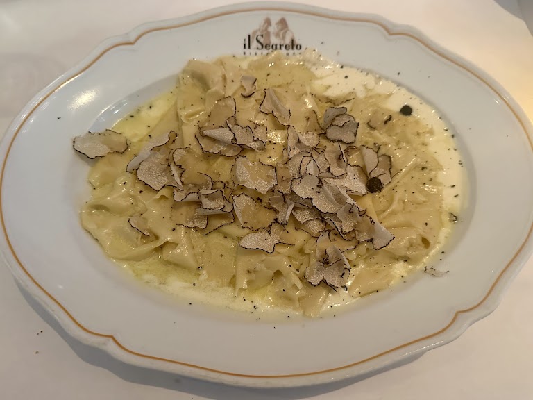 Pappardelle CON Tartufo at Il Segreto Ristorante Belair