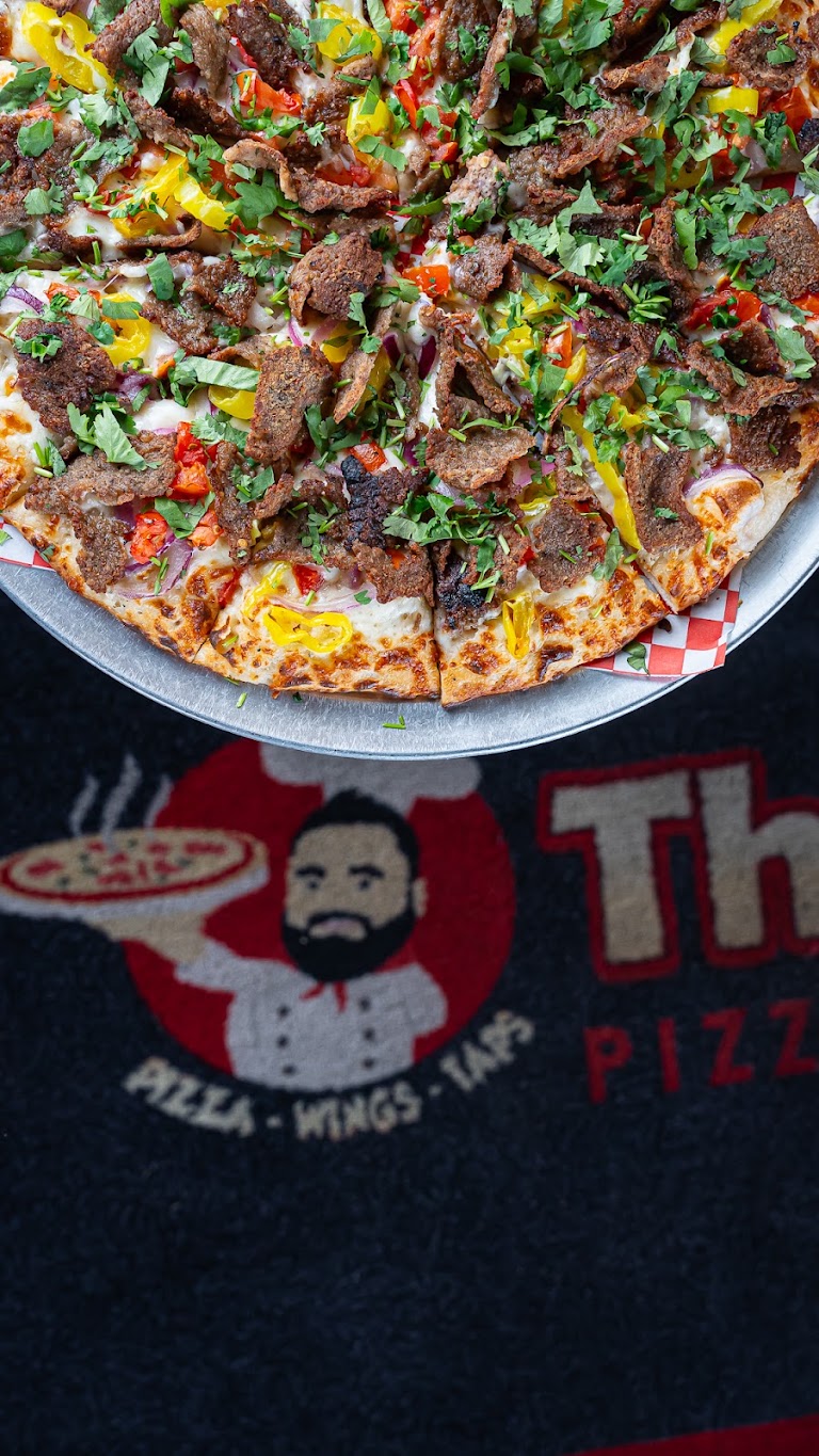 Achari Chicken Pizza at The Curry Pizza Company #6