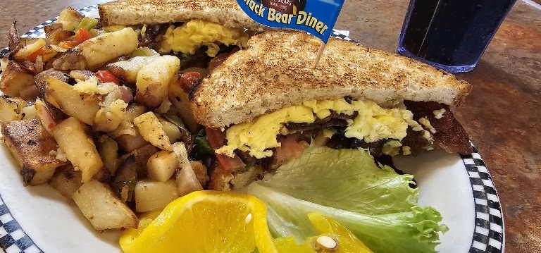 USDA Choice 10 Oz New York Steak & Eggs at Black Bear Diner Torrance