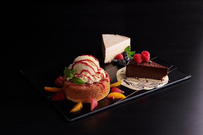 Signature Personal Warm Butter Cake at The Penthouse at Mastro's