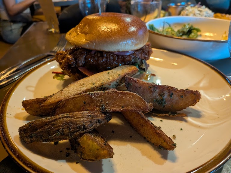 Brie Burger at The Third Place