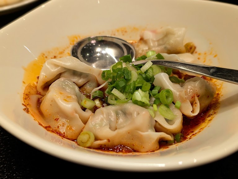 Noodles with Spicy Sauce at Din Tai Fung