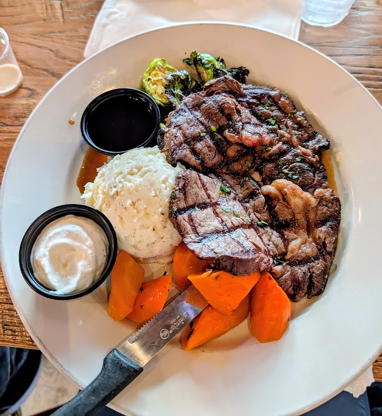 Prime Rib Entrée at Jameson's Pub - Culver City