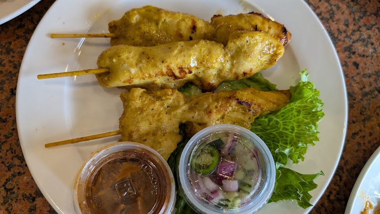 Chicken Satay at Tantawan Thai Kitchen