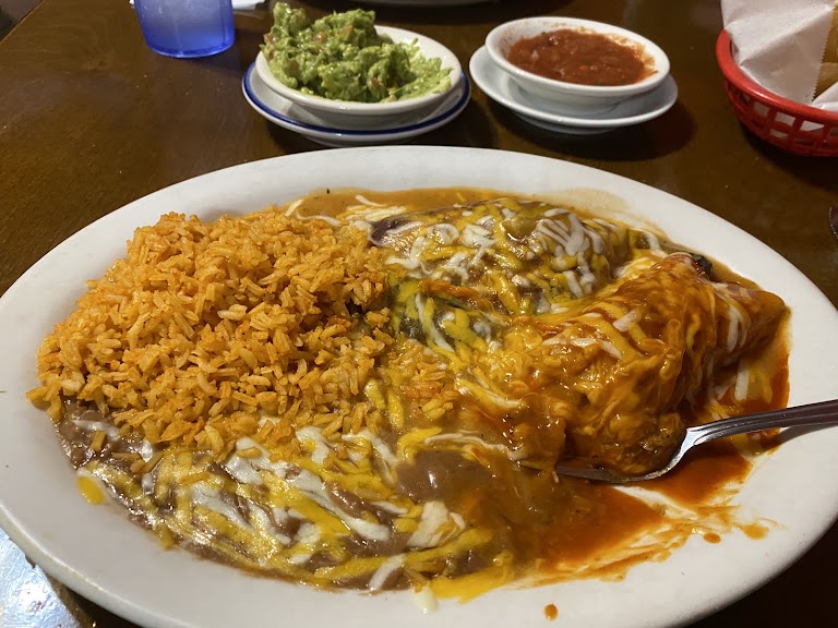 Rice at El Carpintero Mexican Restaurant