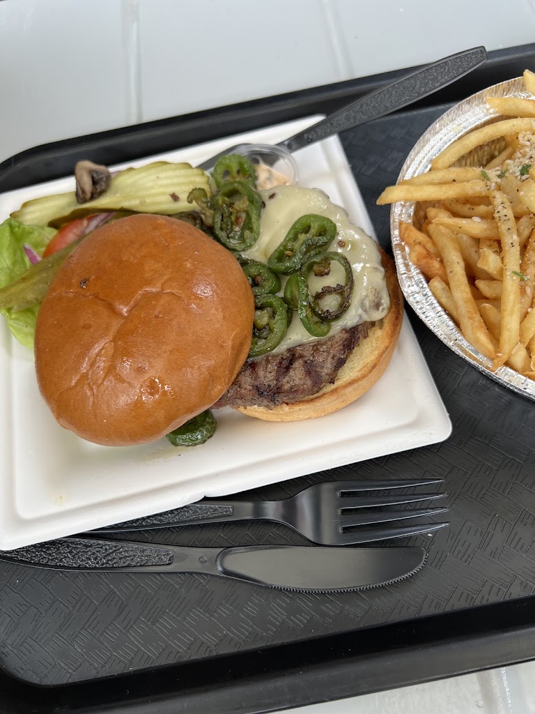 Santa FE at Barneys gourmet Hamburger