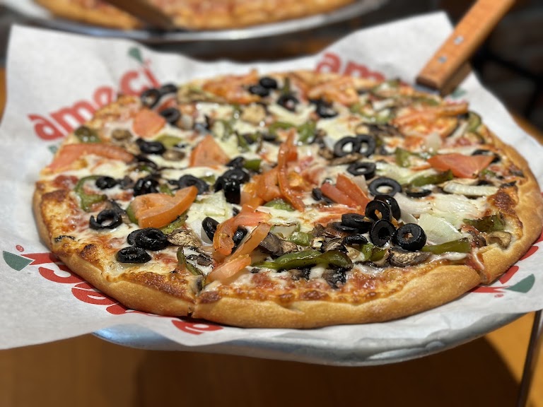 Cauliflower Crust Cheese Pizza at Ameci Pizza & Pasta