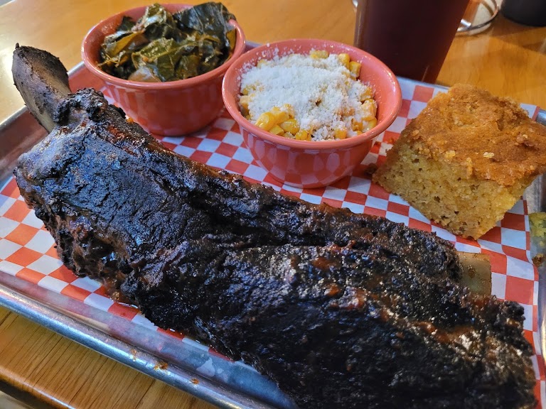 Beef Rib at Baby Blues BBQ