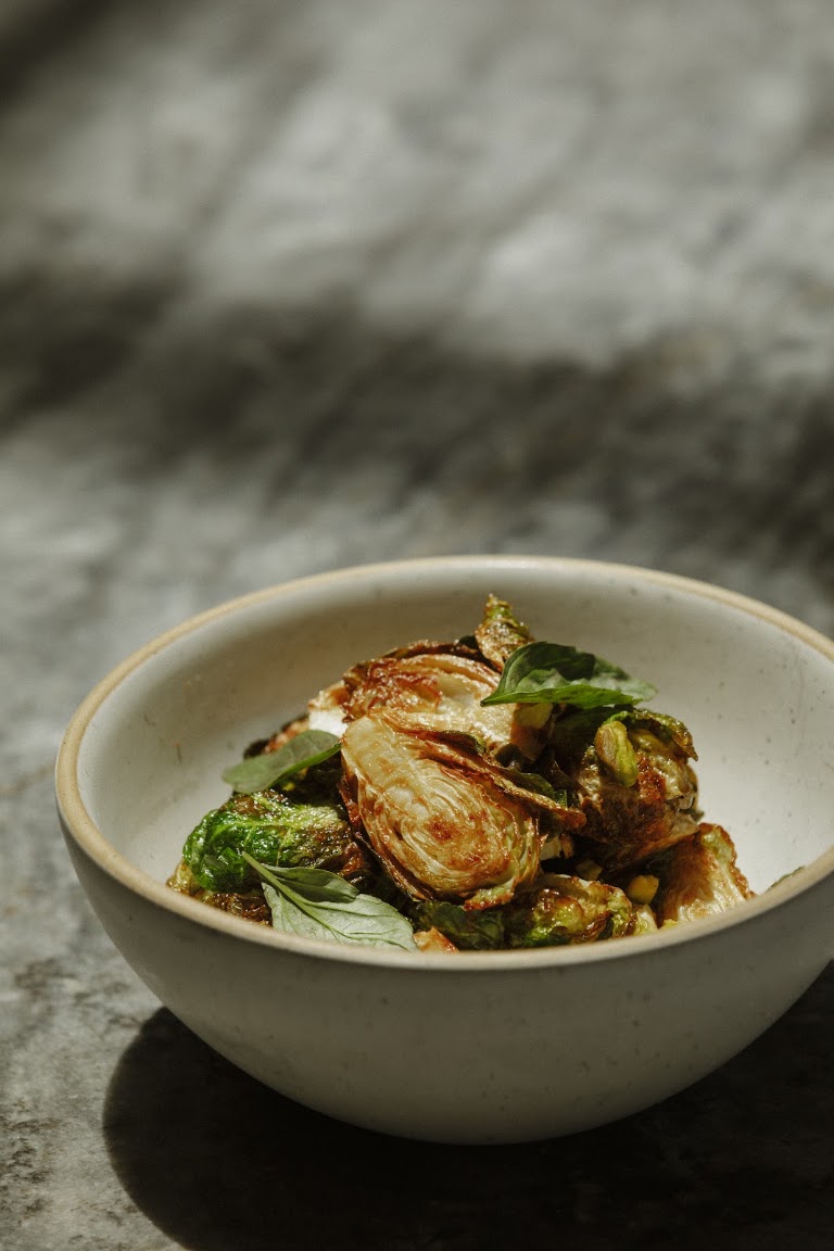 Crispy Brussels Sprouts at Zinqué Venice