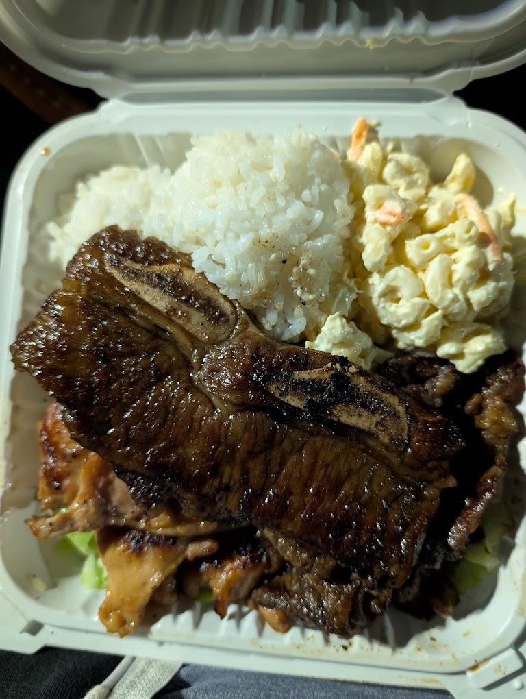 Kalbi Short Ribs at Ono Hawaiian BBQ