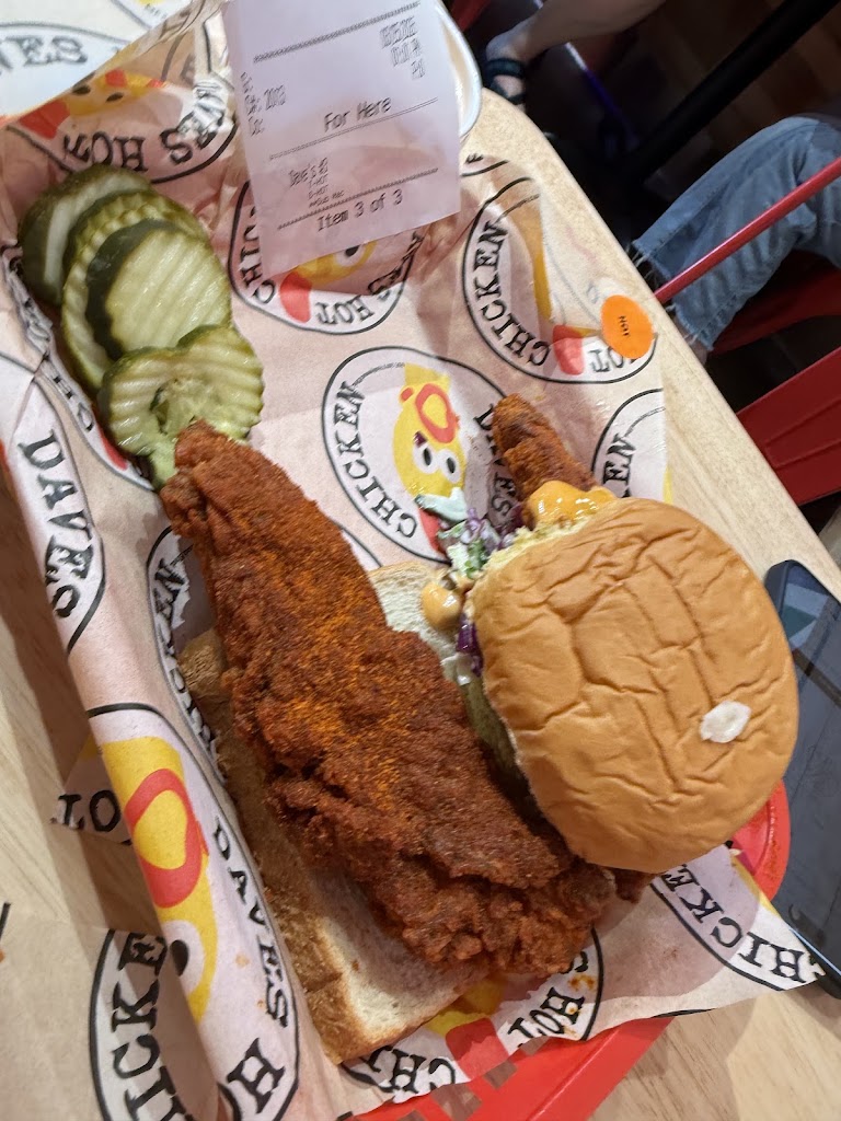 Fried Chicken Tenders at Dave's Hot Chicken