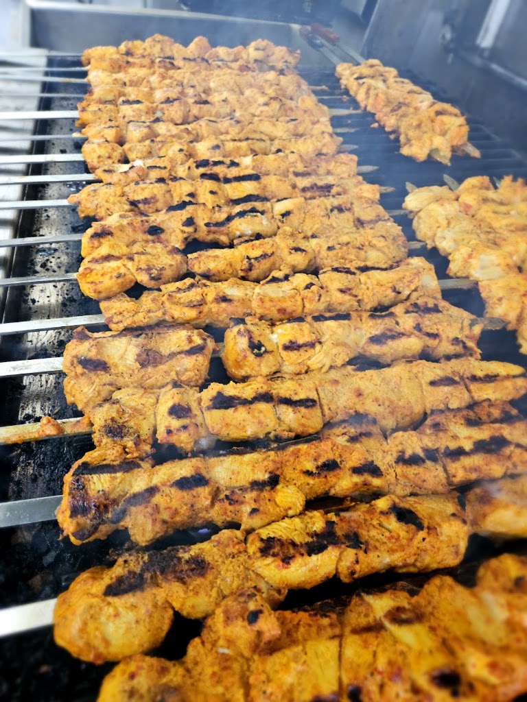 Kabobs at Ali baba Catering