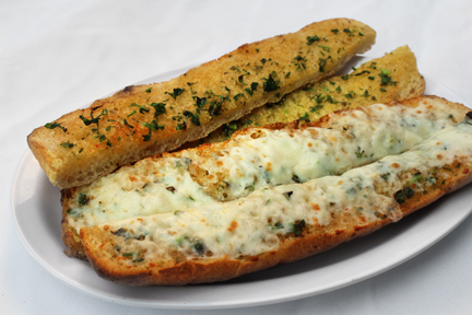Cheesy Garlic Bread at Gina’s Pizza