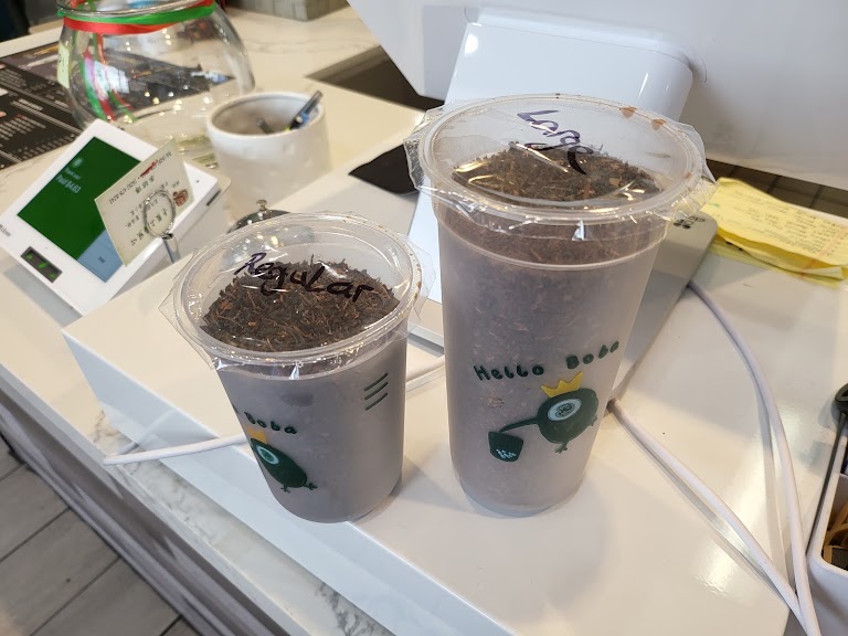 Brown Sugar Milk Tea at Hello Boba