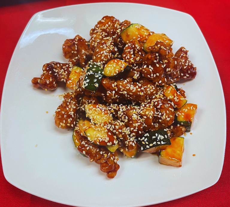 Honey Crispy Chicken at Mandarin taste restaurant