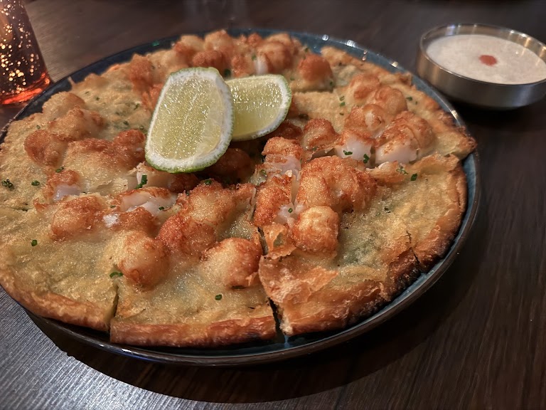 Scallop Pancake at Danbi