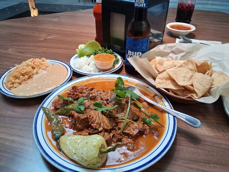 Chili Colorado at La Barca Restaurantes
