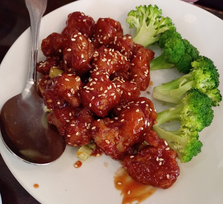 Orange Chicken at Western Wok