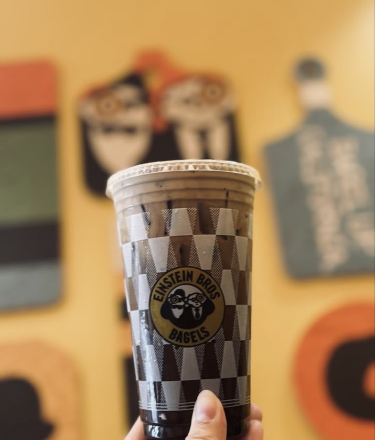 Iced Coffee at Einstein Bros. Bagels