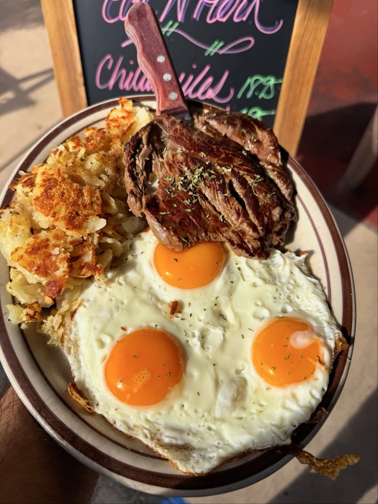 Steak and Eggs at Eat and Park