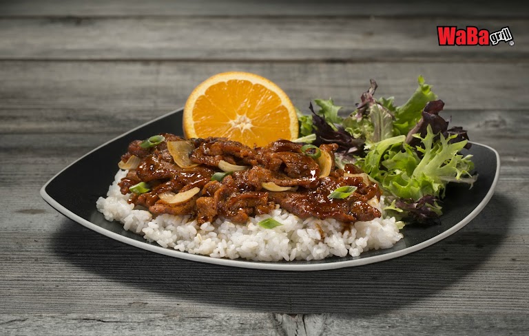 Chicken at WaBa Grill